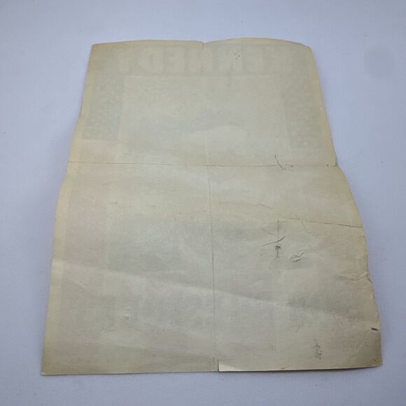 KENNEDY For President 3 of 15 Original Topps Mini Campaign Poster 1972 5 x 7 USA - Picture 4 of 4